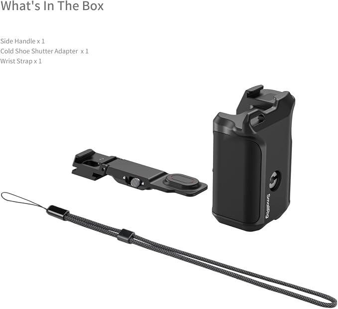 SmallRig Handle for DJI Osmo Action 6, Street Photography Side Grip - Image 3