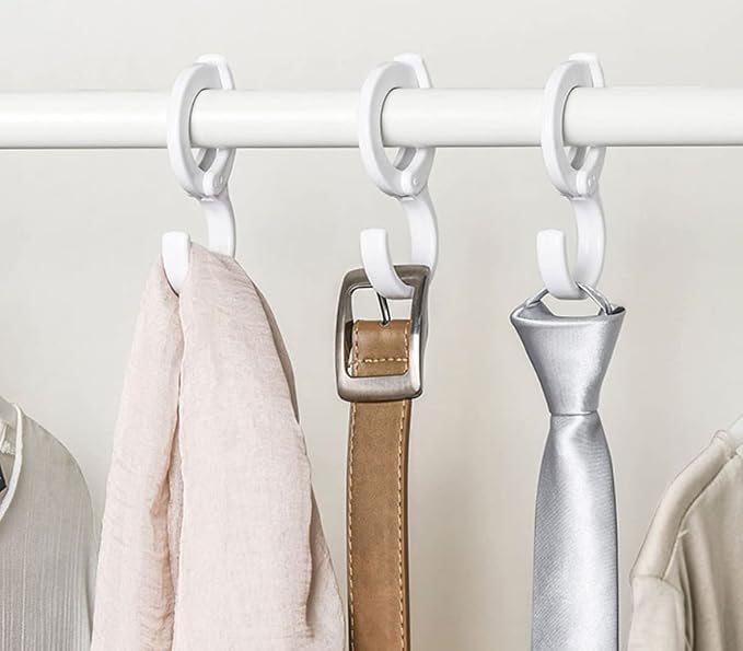 White Hanging Hooks, Table Edge Hook, Hook Clip, Hanging Clips Hook, Windproof - Image 4