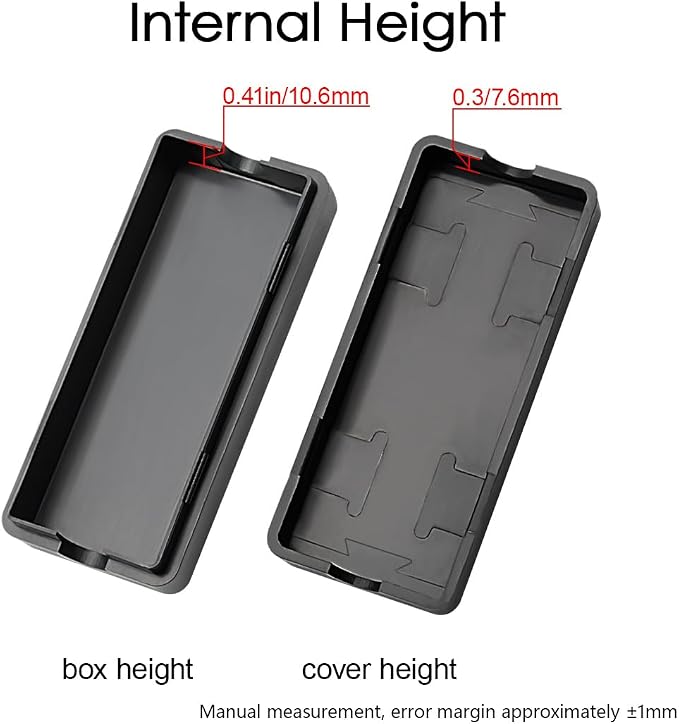LeMotech Project Box 10 Pieces ABS Plastic Electrical Project Case Small - Image 4