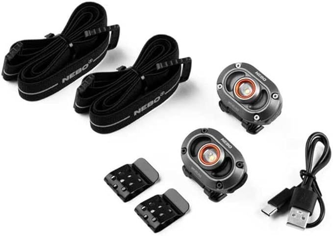 NEBO MYCRO 250 Rechargeable Headlamp | 250 Lumens, 3 Light Modes, Water - Image 3