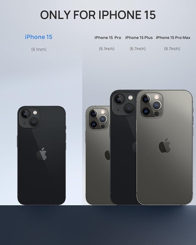 Lanhiem Magnetic for iPhone 15 Case, IP68 Waterproof Dustproof Case, Full Body - Image 5
