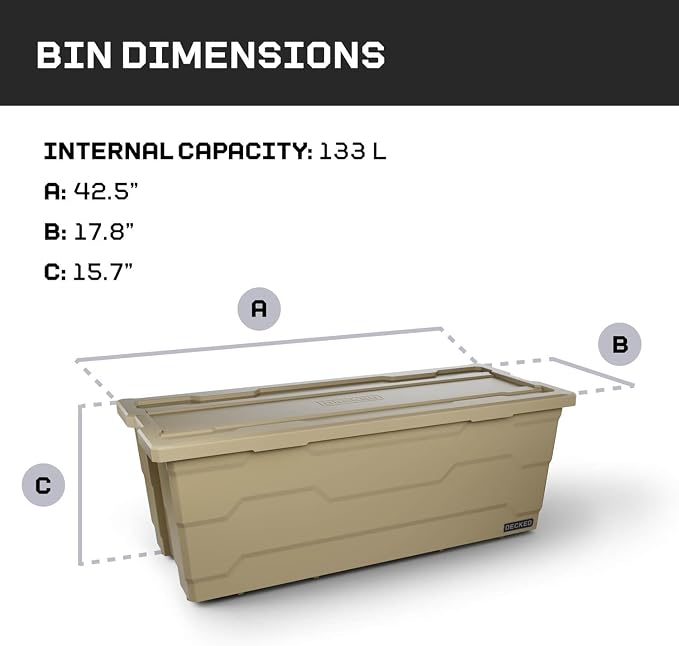 DECKED Payloader 133 L - 200 lb Load Rated - Image 2