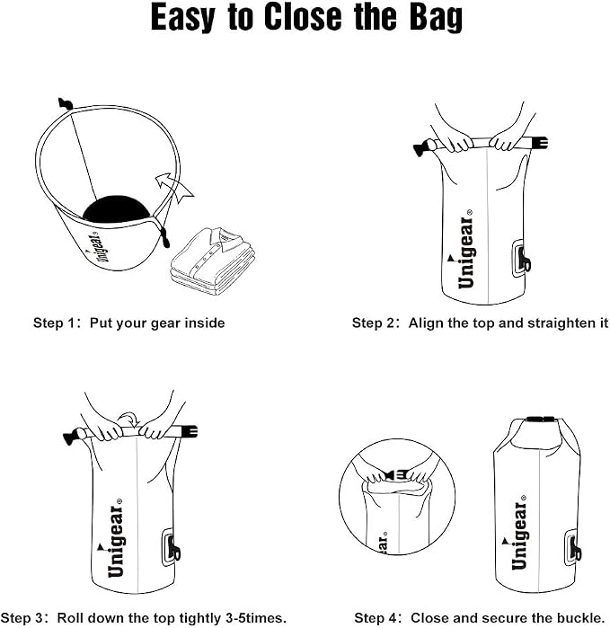 Unigear Dry Bag Waterproof, 2L/5L/10L/20L/30L/40L Floating and Lightweight Bags - Image 5