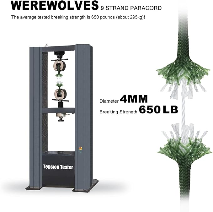 WEREWOLVES 650lb Paracord/Parachute Cord - Image 4