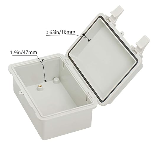 Zulkit IP65 Waterproof ABS Plastic Electrical Box - Image 4