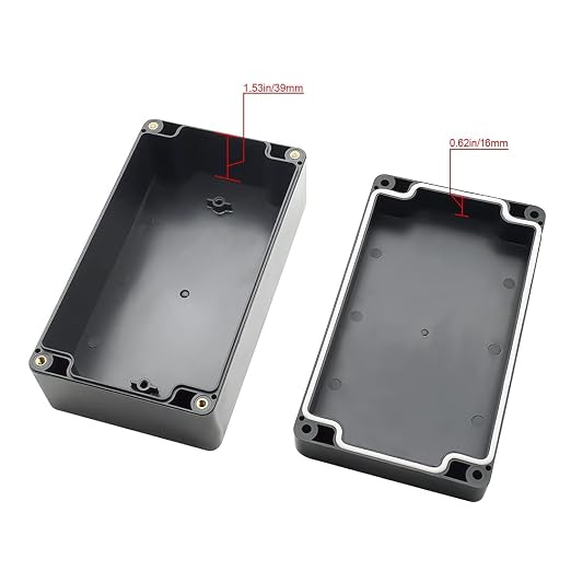 LeMotech Project Box ABS Plastic Junction Box IP65 Waterproof Electrical Boxes - Image 3