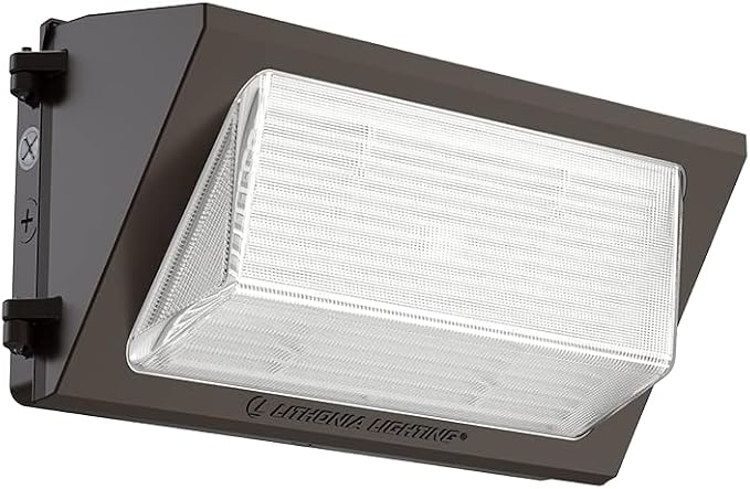 Lithonia Lighting 17" LED Wall Pack Outdoor Light Fixture, 3-Way Selectable CCT by AcuityBrands