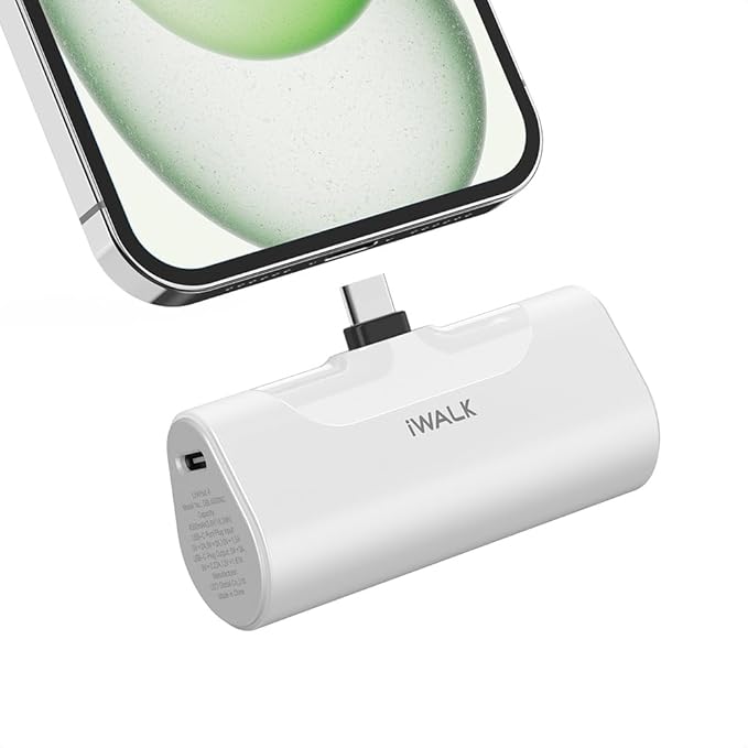 iWALK Portable Charger for iPhone 17/16/15 USB-C Small Power Bank 20W 4 by iWALK