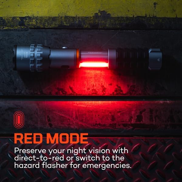 NEBO SLYDE King 4K Work Flashlight | 4000 Lumens, 7 Light Modes, Magnetic Base - Image 7