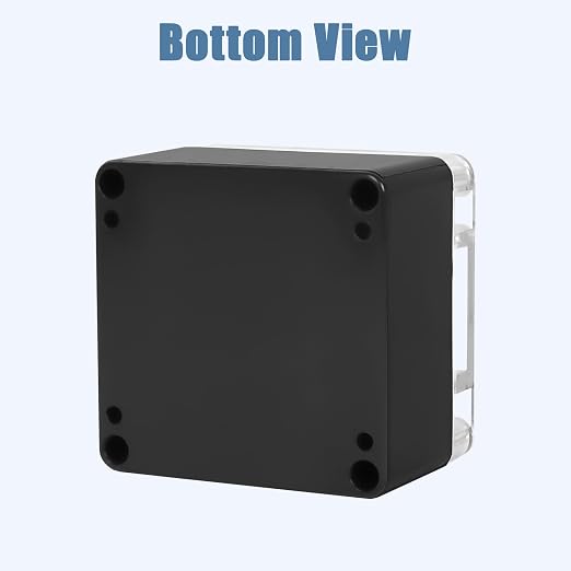 LeMotech Junction Box with Clear Cover IP65 Waterproof Project Box Dustproof - Image 4
