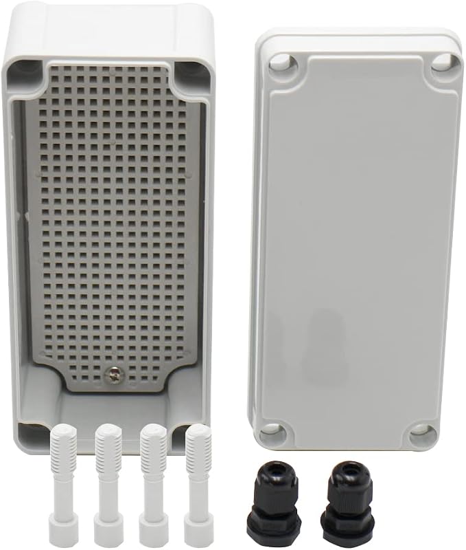 MAKERELE Waterproof Electrical Box Outdoor Junction 7.08”3.15”2.76” Outdoor - Image 7