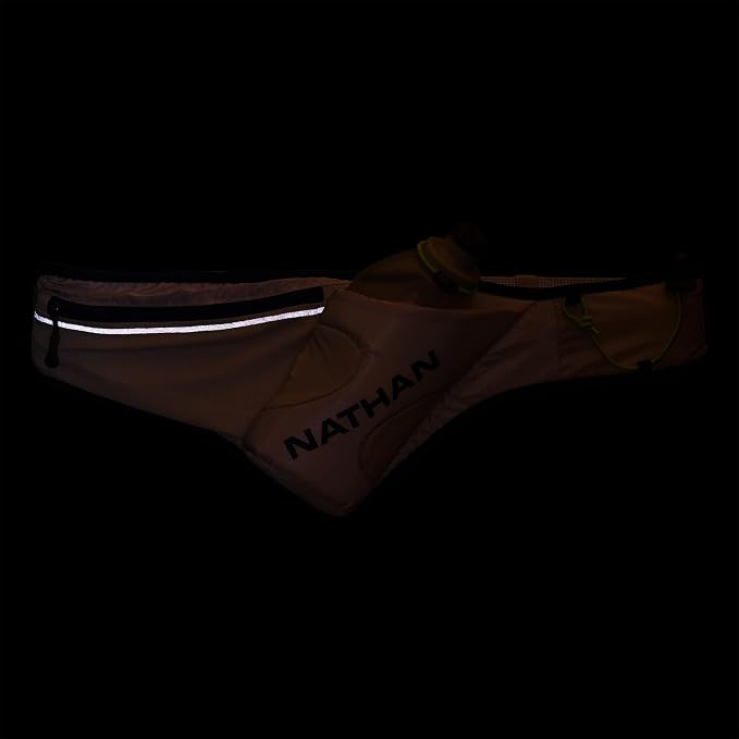 Nathan Peak Running Hydration Waist Pack Belt w/ Speed Draw Flask Water Bottle - Image 3