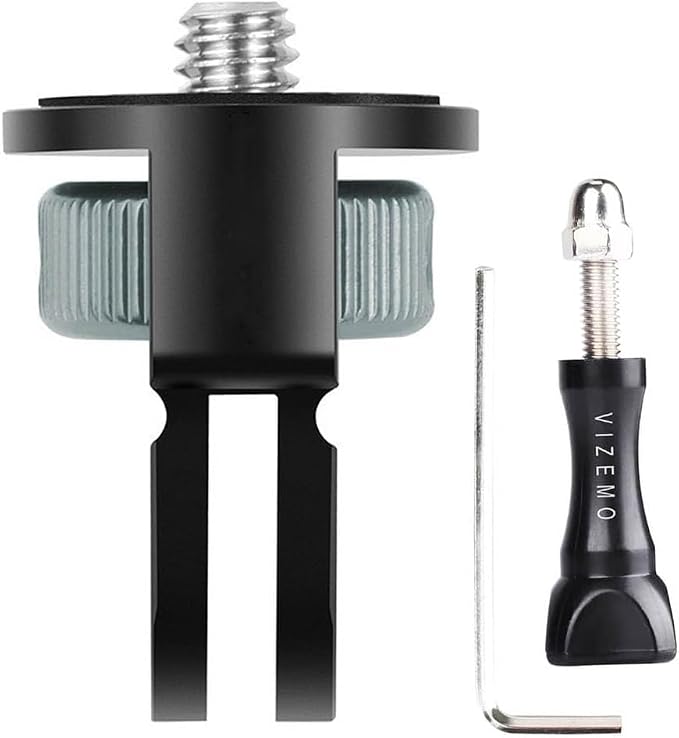 Aluminum Camera Tripod Adapter 1/4"-20 Conversion Adapter Mounts Compatible by duwuzest