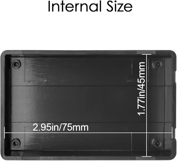 LeMotech 5 Pieces Plastic Project Boxes Junction Case - Image 3