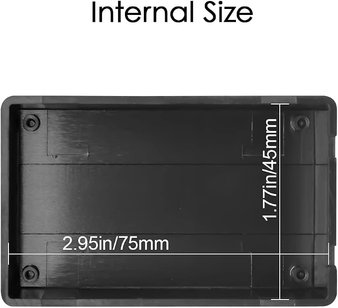 LeMotech Project Box 10 Pieces ABS Plastic Electrical Project Case Small - Image 3