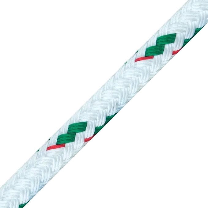 New England Ropes 3/16in Sta-Set White 100 Feet Long - Image 5