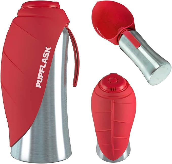 PupFlask Large Dog Water Bottle | 27 or 40 OZ Stainless Steel | Convenient Dog - Image 8
