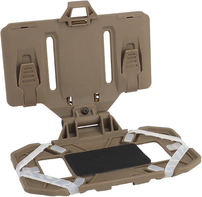 Tactical Airsoft Gear, MOLLE Vest Phone Holder, Universal Chest Phone Board by DLXARSOTTactics