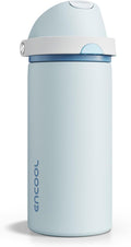 Insulated Water Bottle with Straw by ENCOOL