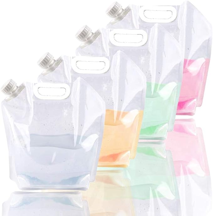SUPANT Collapsible Emergency Water Jug Container Bag, BPA Free Plastic Water by SUPANT