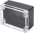 Project Box IP65 Waterproof Junction Box ABS Plastic Black Electrical Boxes DIY by Otdorpatio