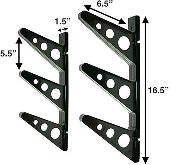 StoreYourBoard Ski Rack – Heavy-Duty Horizontal Ski Wall Mount & Snowboard Wall - Image 2