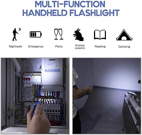 10 Pack of Flashlights 9 LED Mini Aluminum Flashlight Bulk - Image 6