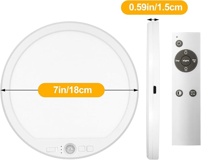 OSIDEN Rechargeable Motion Sensor Ceiling Light - Image 8