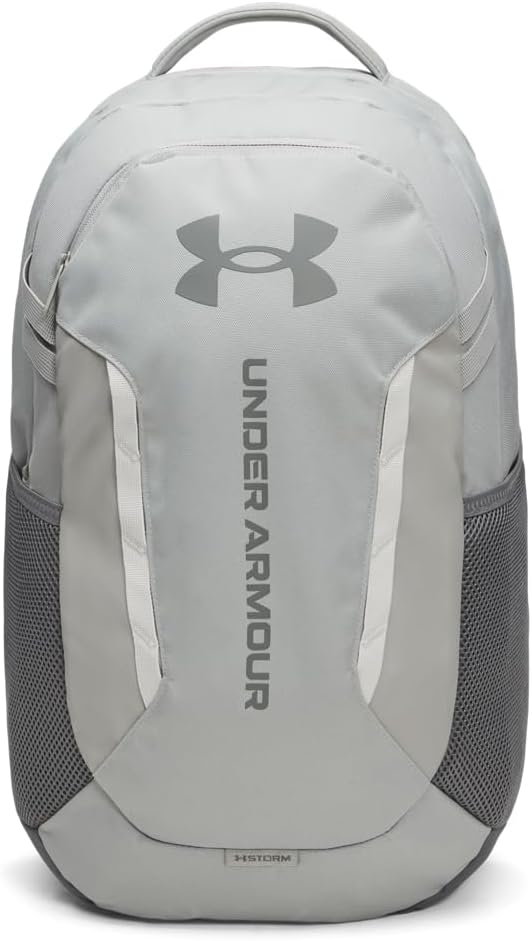 Under Armour Unisex Hustle 6.0 Backpack, Titanium/Clay Green/Clay Green by UnderArmour