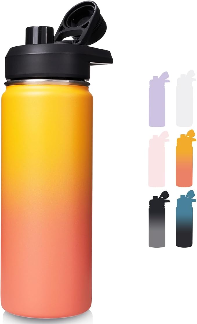Fijinhom 18 oz Insulated Water Bottle by Fijinhom