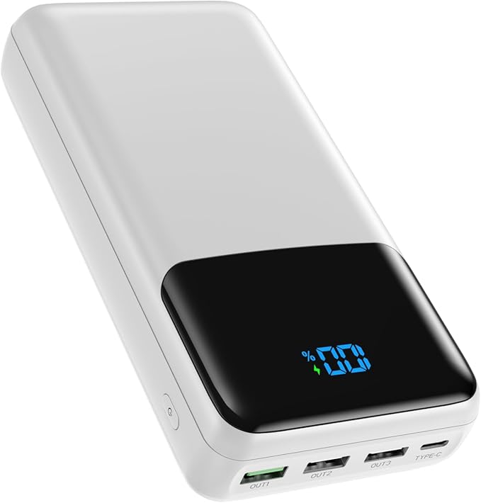 Portable Charger Power Bank 50000mAh, USB-C PD 30W Fast Charging, High Capacity by Unknown
