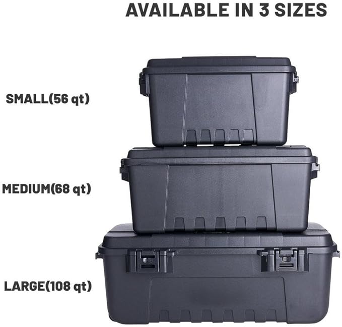 Plano Sportsman's Trunk, Medium 3 Pack, Lockable Storage Box, Medium Storage - Image 6