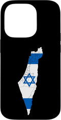 Israel National Flag Distressed Map Case by Unknown