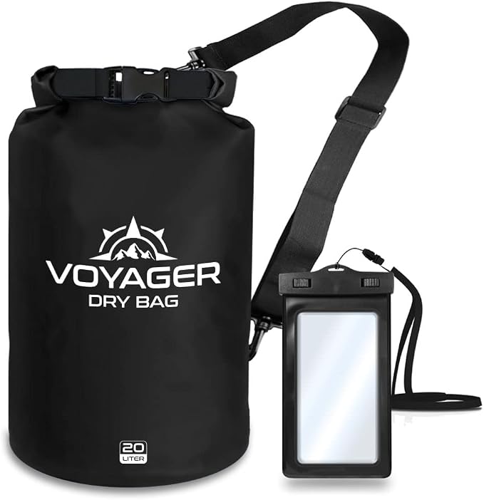 EcoGear FX Heavy Duty Waterproof Dry Bag Voyager Series – Durable Roll Top by EcoGearFX