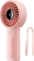 JISULIFE Handheld Portable Fan, Stronger and Longer-Lasting: 5 Speed, 3600mAh by LivechillStaycool