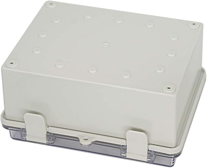 Zulkit 2pcs Junction Box ABS Plastic Dustproof Waterproof IP65 Electrical Boxes - Image 3
