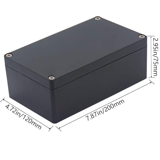 Junction Box IP65 Waterproof ABS Plastic Electrical Project Case Power Junction - Image 2