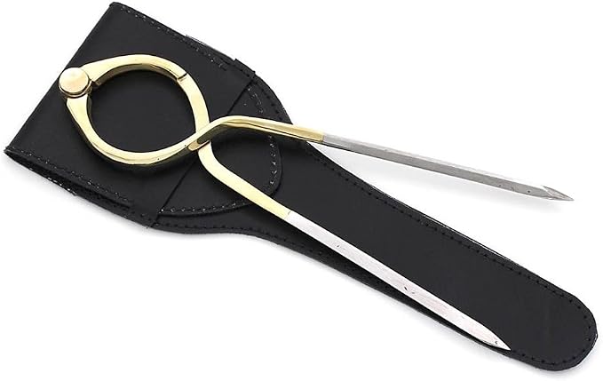 ROORKEE INSTRUMENTS Brass Nautical Navigation Divider, Round Divider by RoorkeeInstrumentsIndia