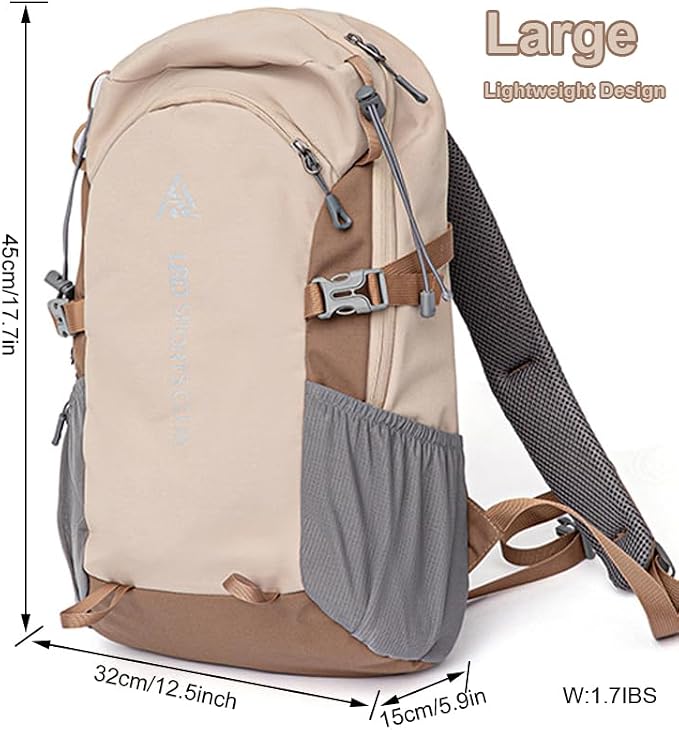 AUGUR hiking backpack small outdoor backpack women men lightweight back pack - Image 3