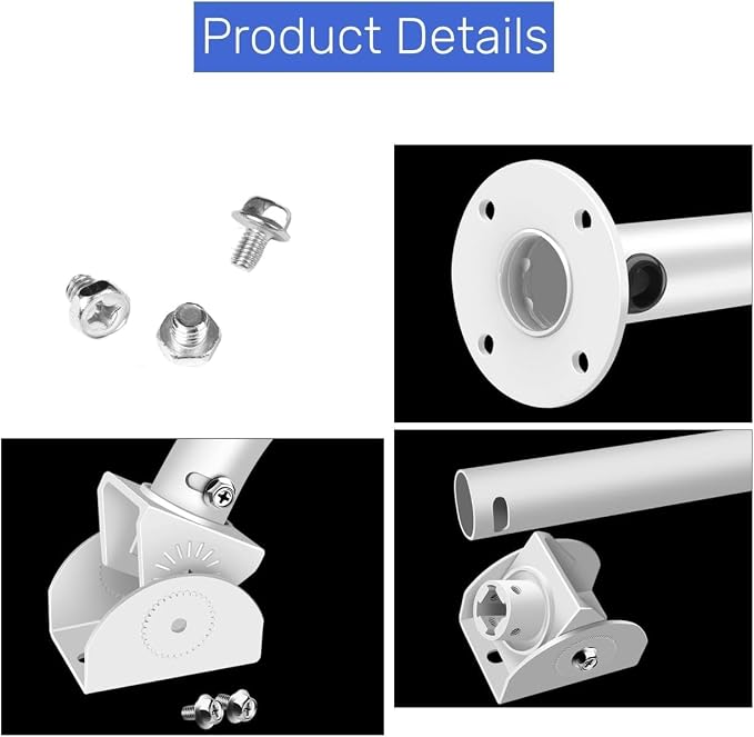CCTV Security I-Shaped Pole or Ceiling Mount Bracket - Image 4