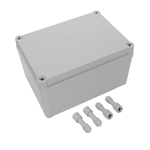 LeMotech Junction Box IP67 Waterproof Dustproof ABS Plastic Project Box by LeMotech