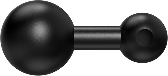 1-Inch Ball to 17mm Adapter – TPU Anti-Slip Ball Head Converter, Compatible by iGoevo