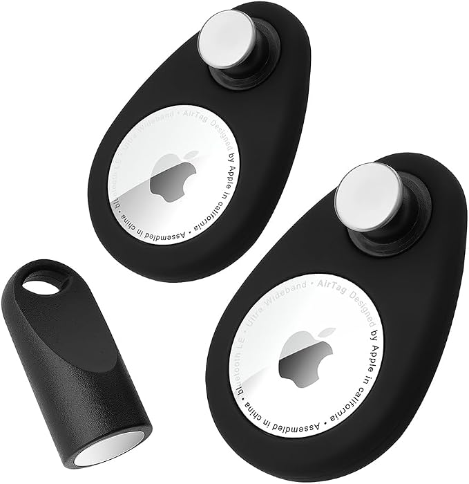 Airtag Holder for Kids Baby Toddler Child Hidden 2 Pack GPS Tracker Case by HOME