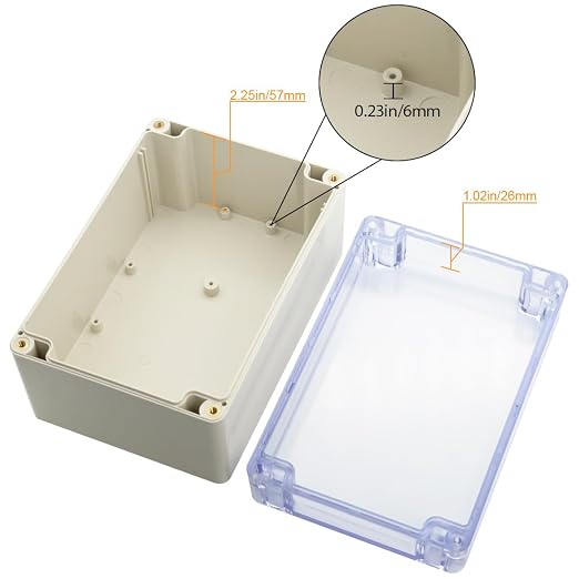 LeMotech ABS Plastic Junction Box Dustproof Waterproof IP65 Electrical - Image 4