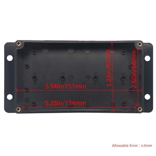 Junction Box IP65 Waterproof ABS Plastic Electrical Project Case Power Junction - Image 3