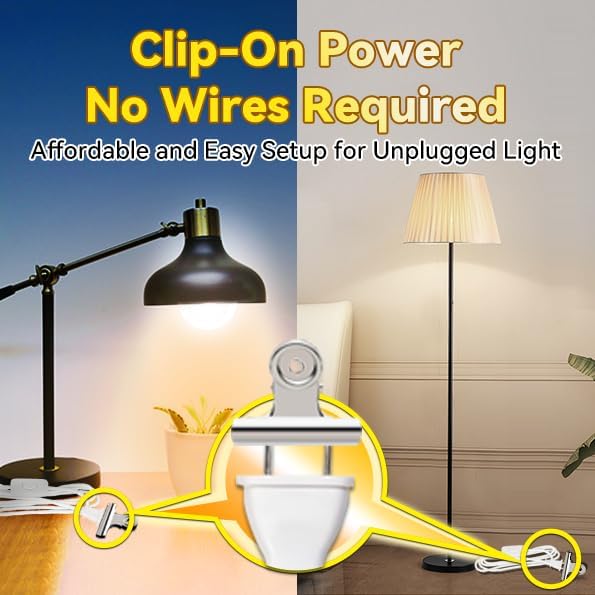 Neporal LITE PRO Rechargeable Light Bulbs, 2600mAh Large Battery Backup Light - Image 5