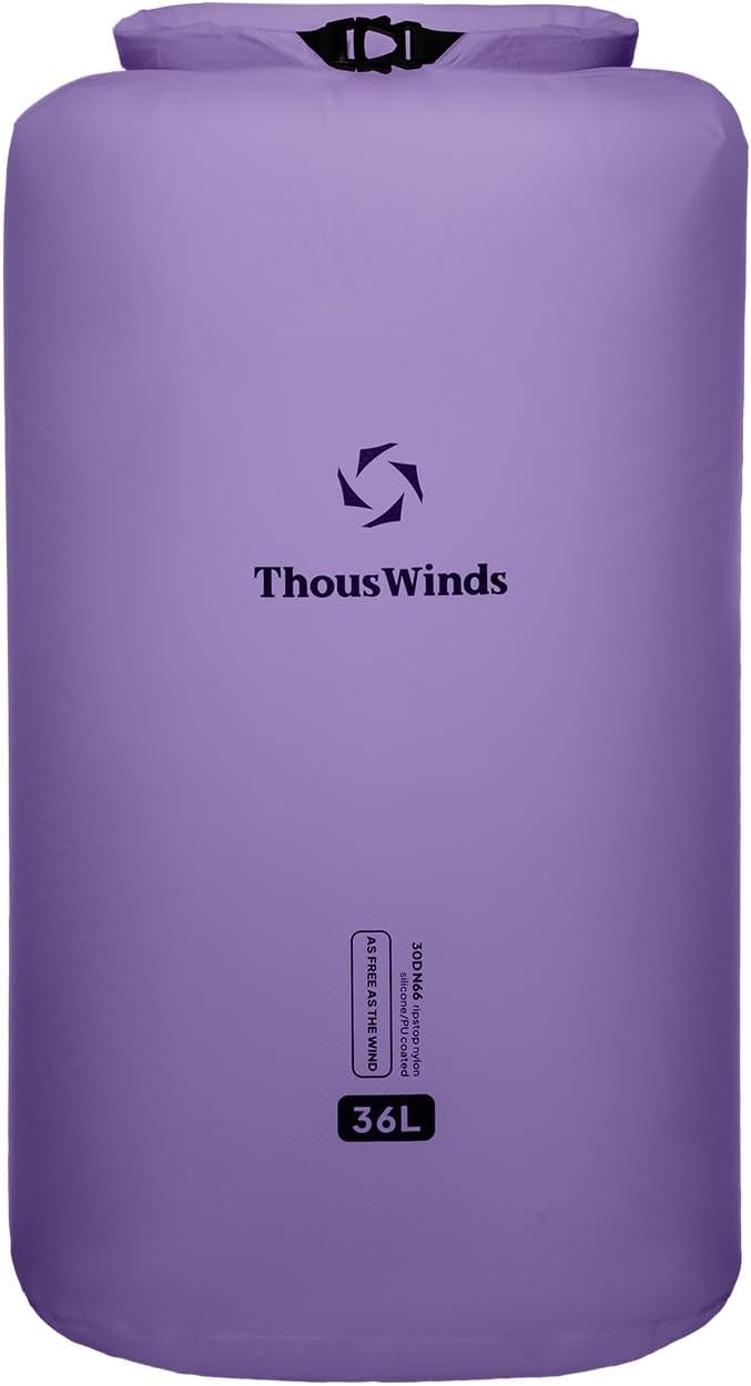 Thous Winds Waterproof Dry Bag - 36L Large Capacity Roll Top Waterproof Dry by ThousWinds