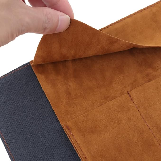 MAGICLULU Retro Treasure Map Roll up Pencil Case Leather Large Capacity Pencil - Image 6