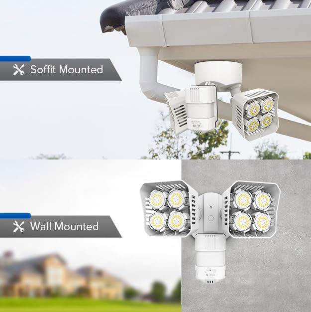 SANSI 36W 3600LM Motion Sensor Outdoor Lights, 000 Hrs Lifespan LED Flood Light - Image 7