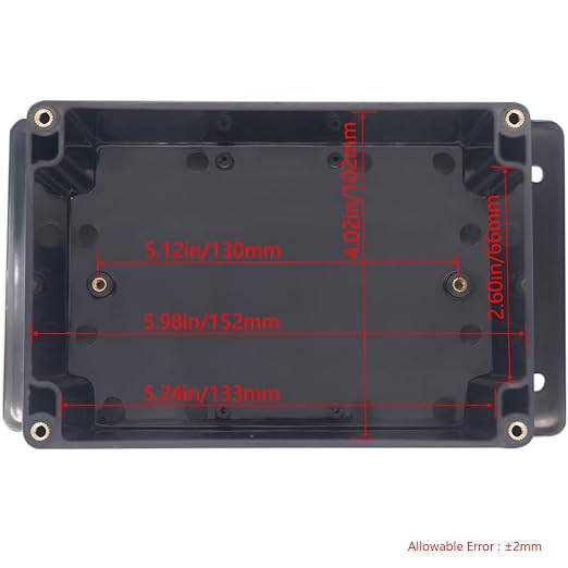 Junction Box IP65 Waterproof ABS Plastic Electrical Project Case Power Junction - Image 3